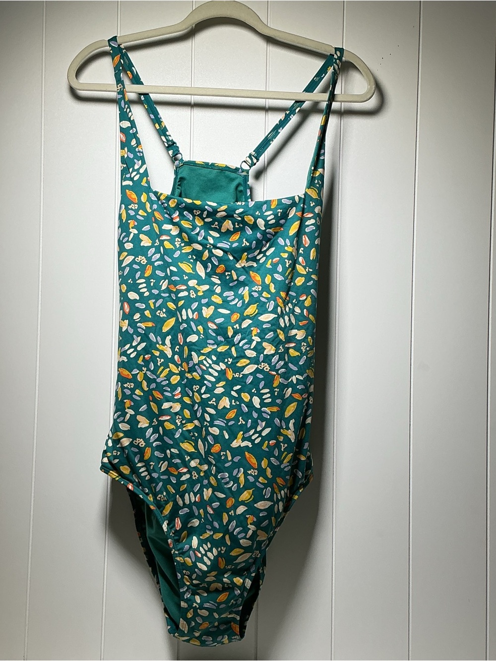Lands End One Piece Swimsuit Women's Size 18 Long Adjustable Straps